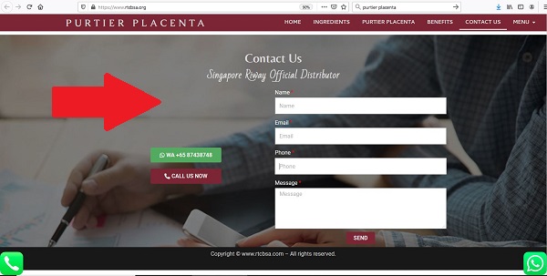 purtier placenta fake website singapore